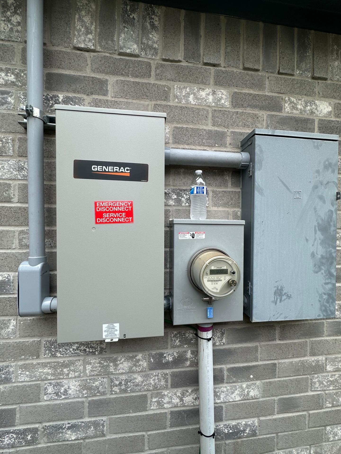 Generac Automatic Transfer Switch & Service Disconnect — Houston, TX